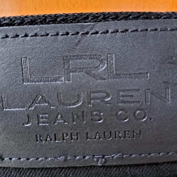 Vintage Lauren Jeans Co. Black Denim Skirt in Size 4 - Picture 3 of 7